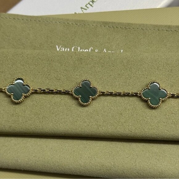 Authentic Van Cleef & Arpels Vintage Alhambra Bracelet - Picture 3 of 15